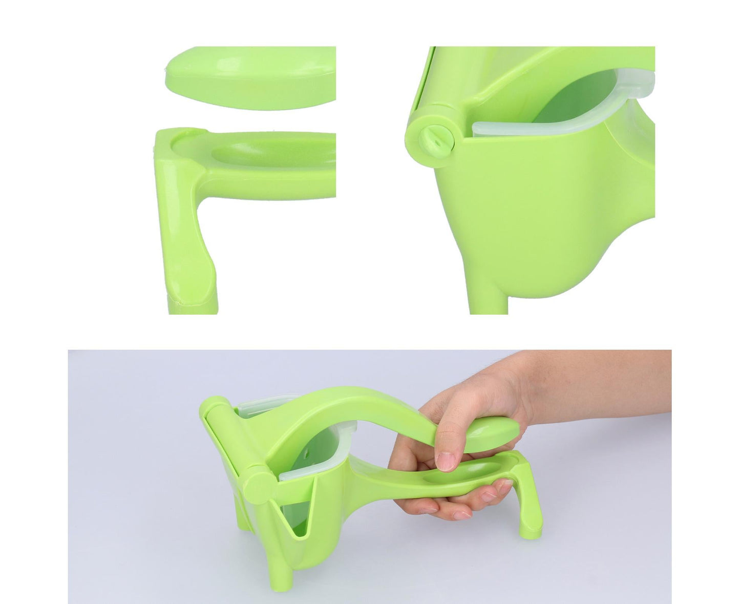 Green Manual Juicer, Lightweight Household Lemon Squeezer for Home Use