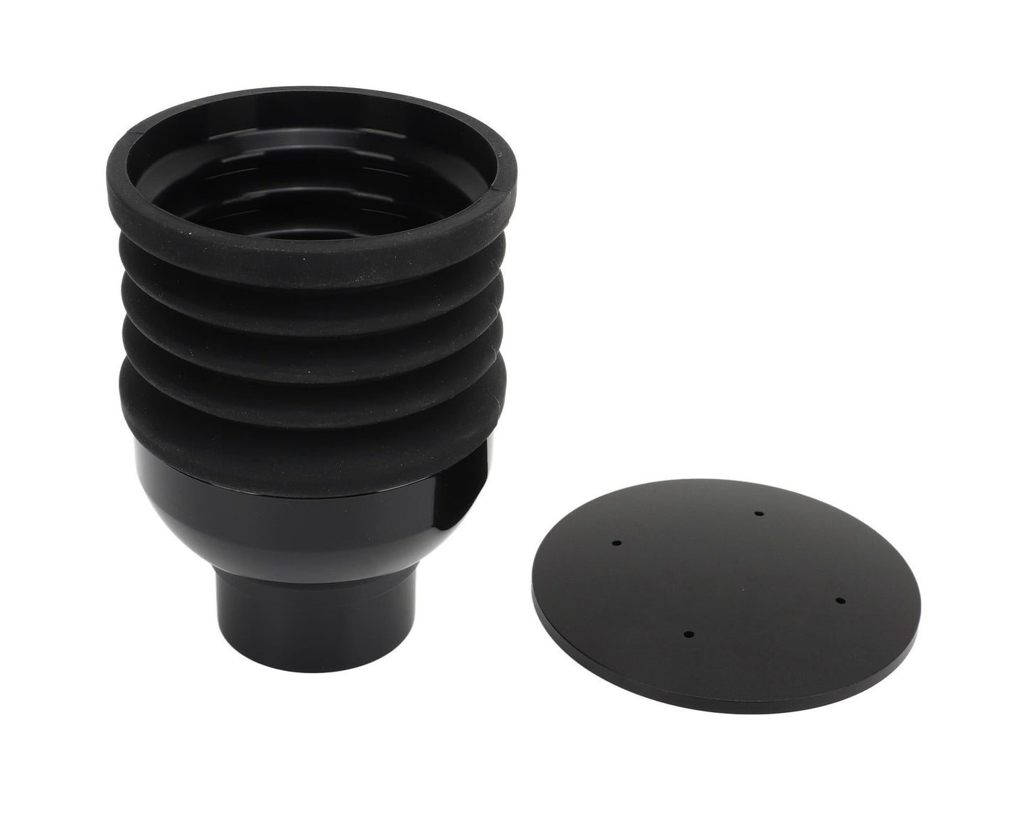 Blowing Bean Bin, Reusable Hand Pressure Bean Grinder Cleaning Tool for Coffee Shop & Home, Black