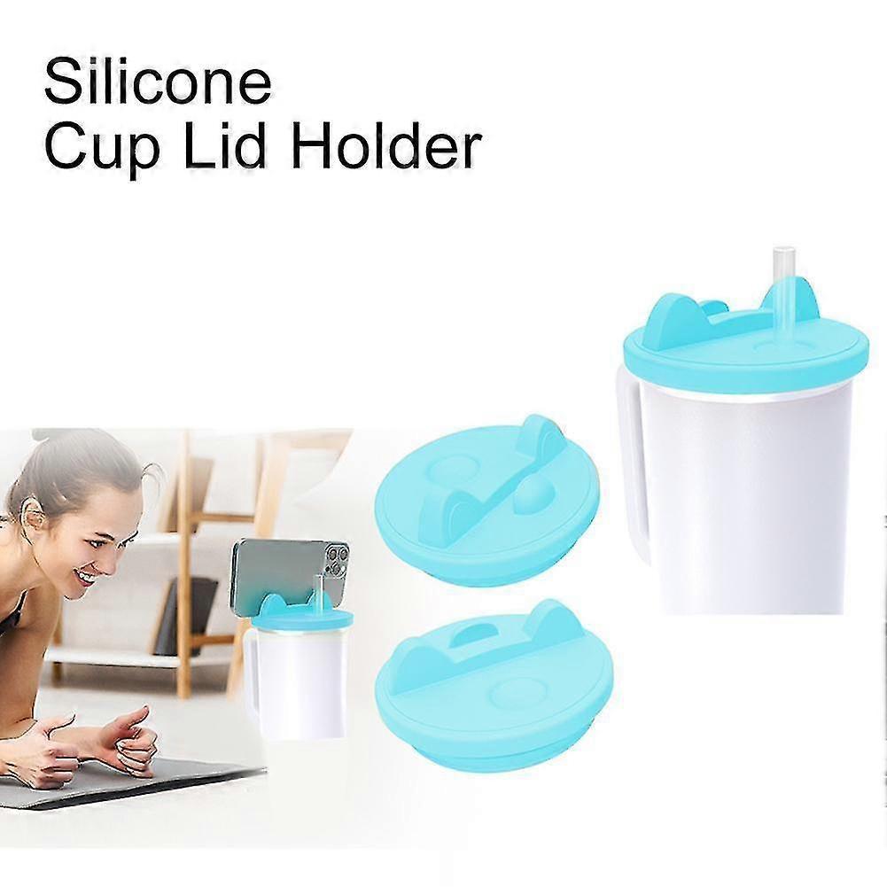 30OZ Tumbler Silicone Phone Holder Cup Replacement Lids for Stanley Cup