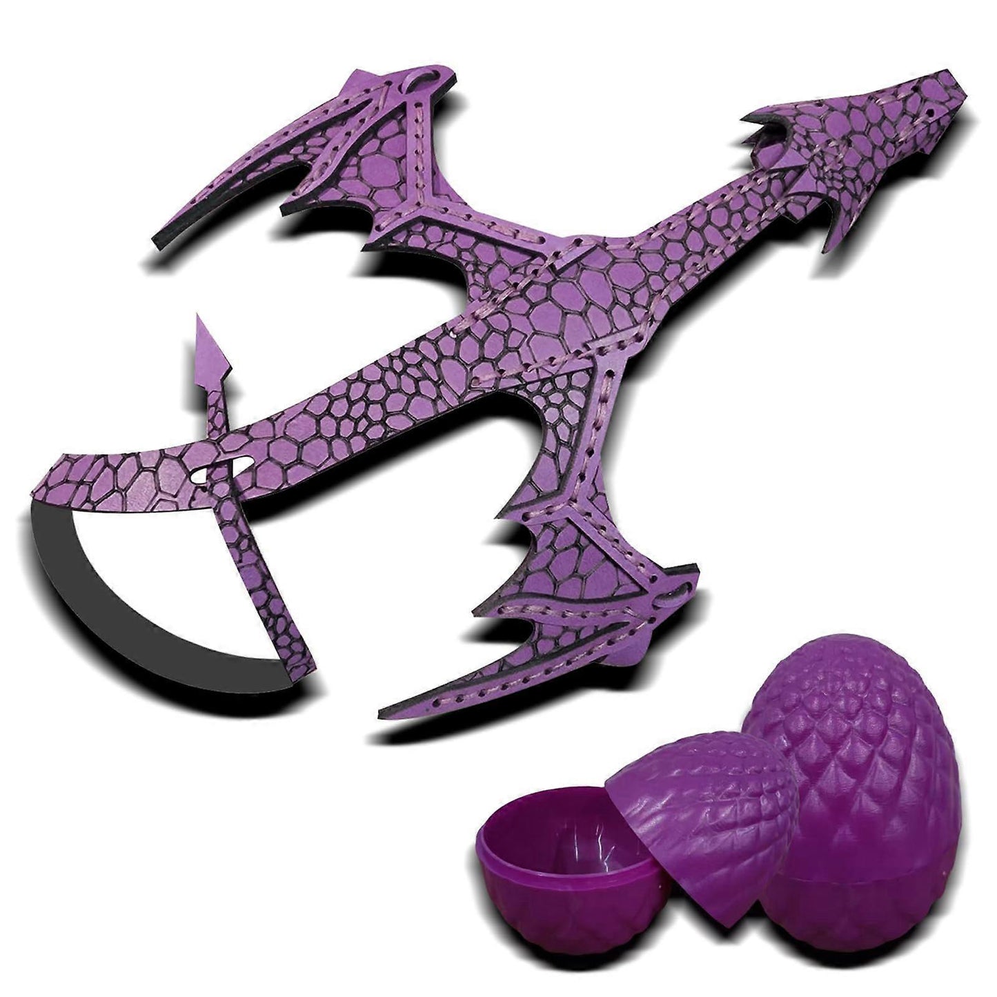 Mystery Color Dragon Egg with Left Hand Black Dragon Bracelet