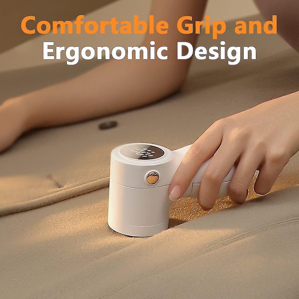 Fabric Shaver with Digital Display, Electric Lint Fuzz Remover for Clothes