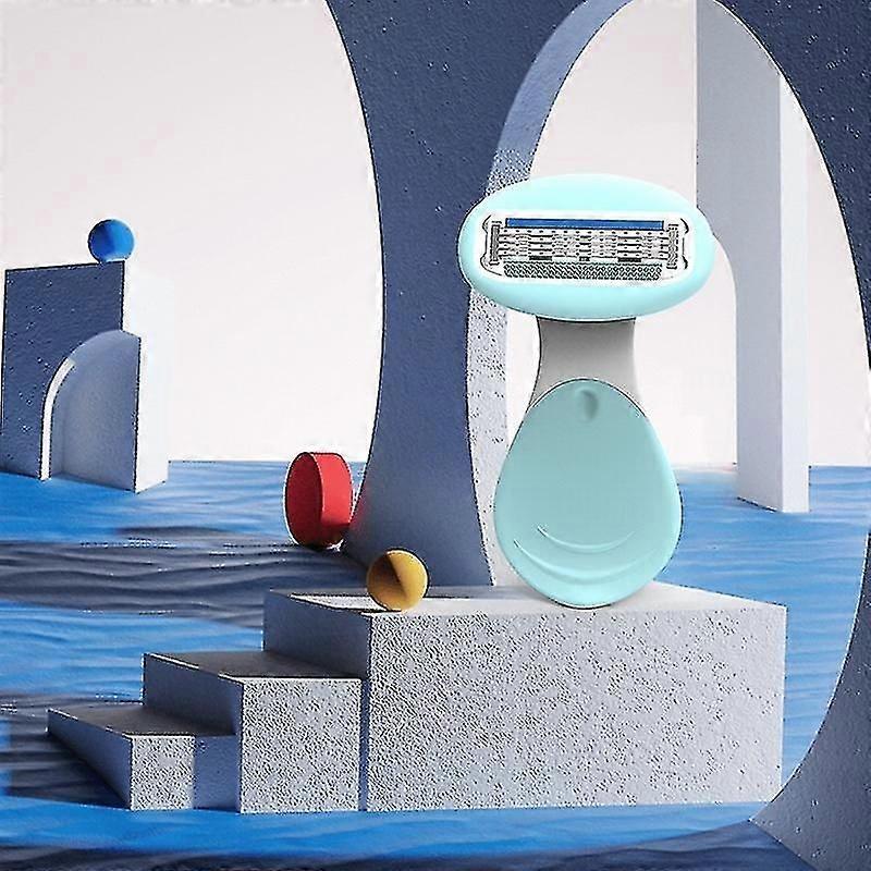 Manual Ladies Shaver, Hair Removal Tool for Armpits & Legs