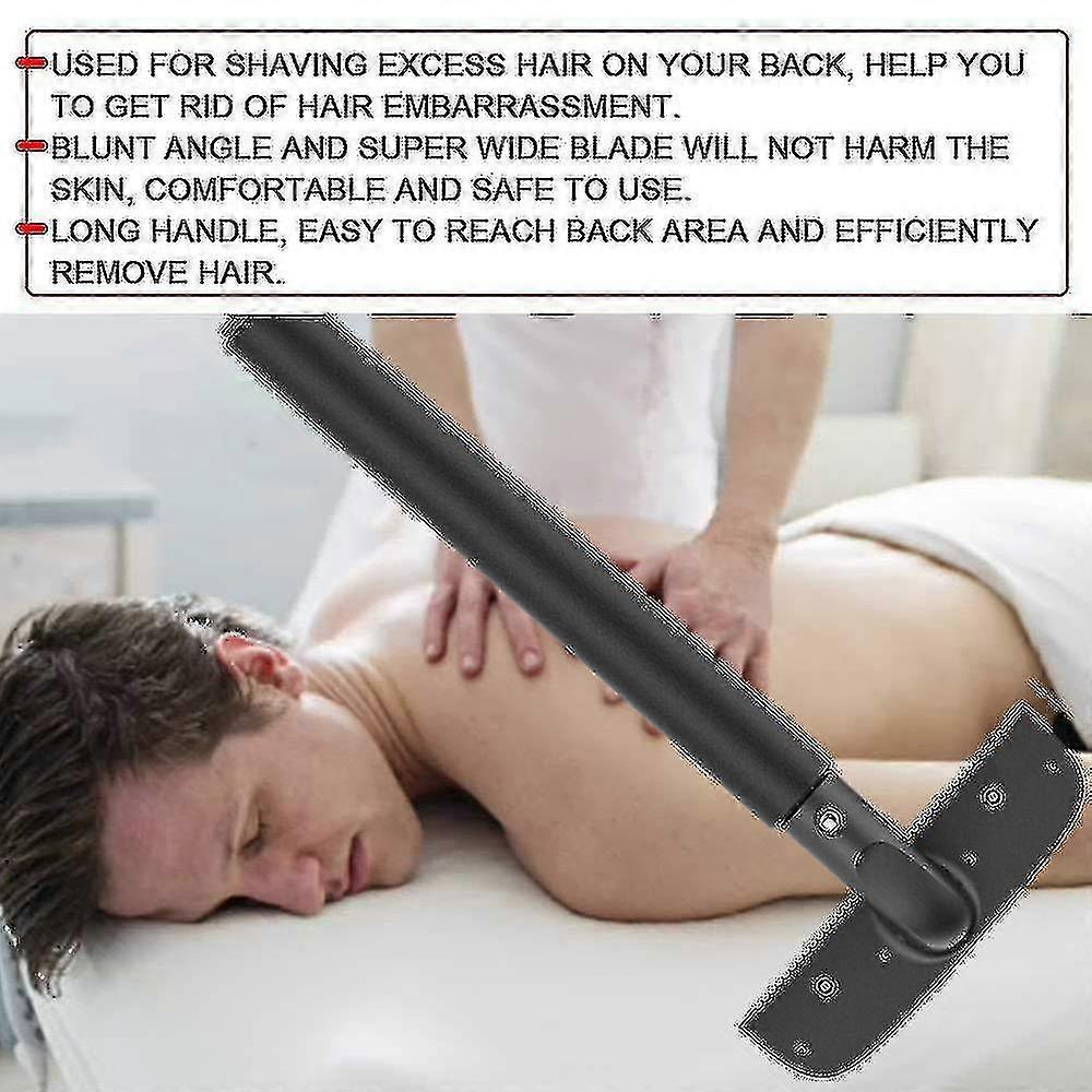 Retractable Back Shaver & Body Hair Trimmer for Men