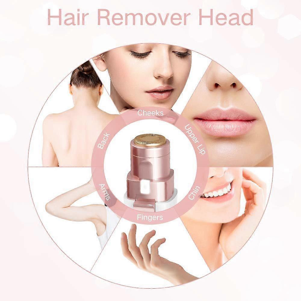2-in-1 USB Eyebrow Shaver, Electric Facial Trimmer
