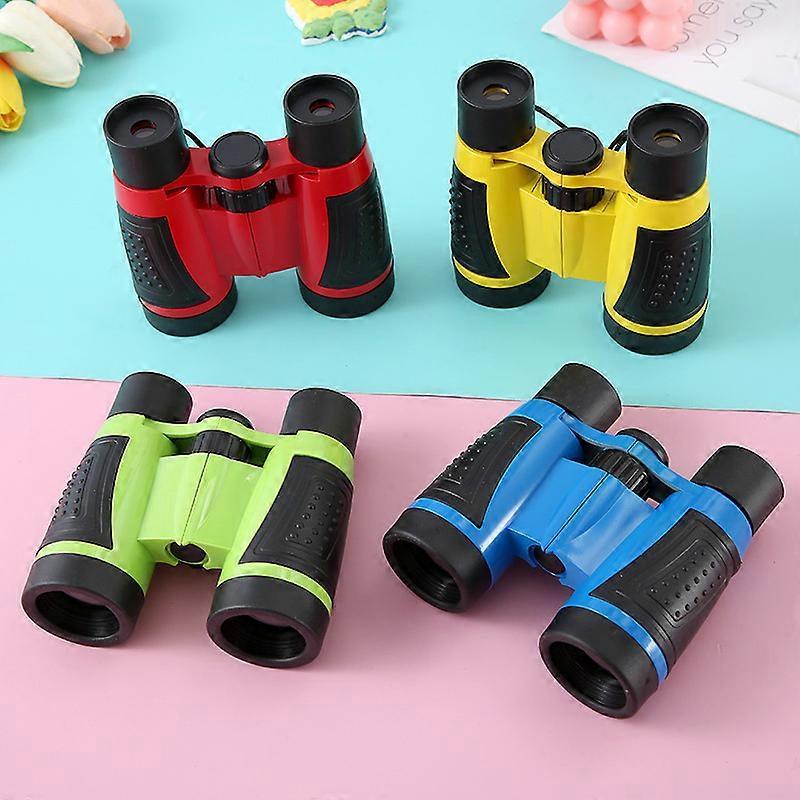 Blue Toy Binoculars for Babies Outdoor Gift Set Educational Telescope
