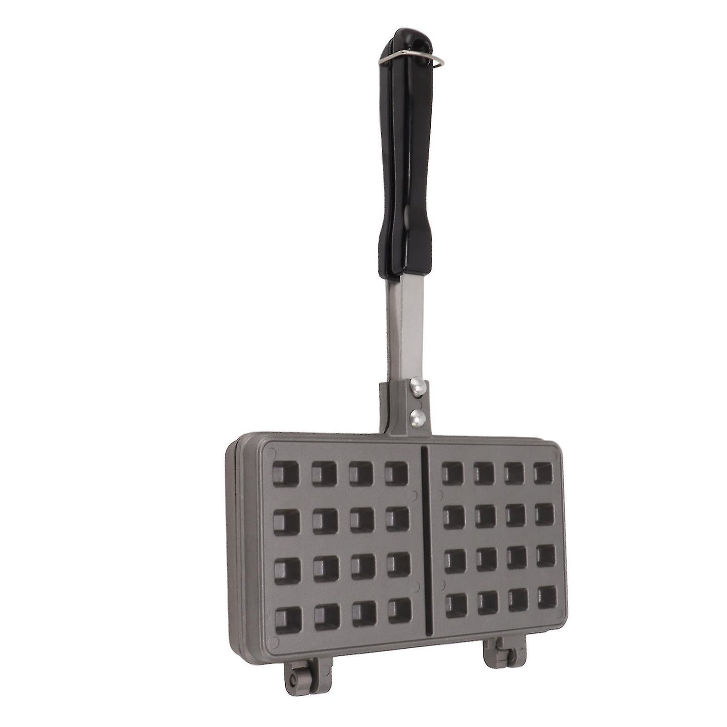 Manual Waffle Maker - Double Nonstick Aluminum Alloy Waffle Mold for Hash Browns, Pancakes