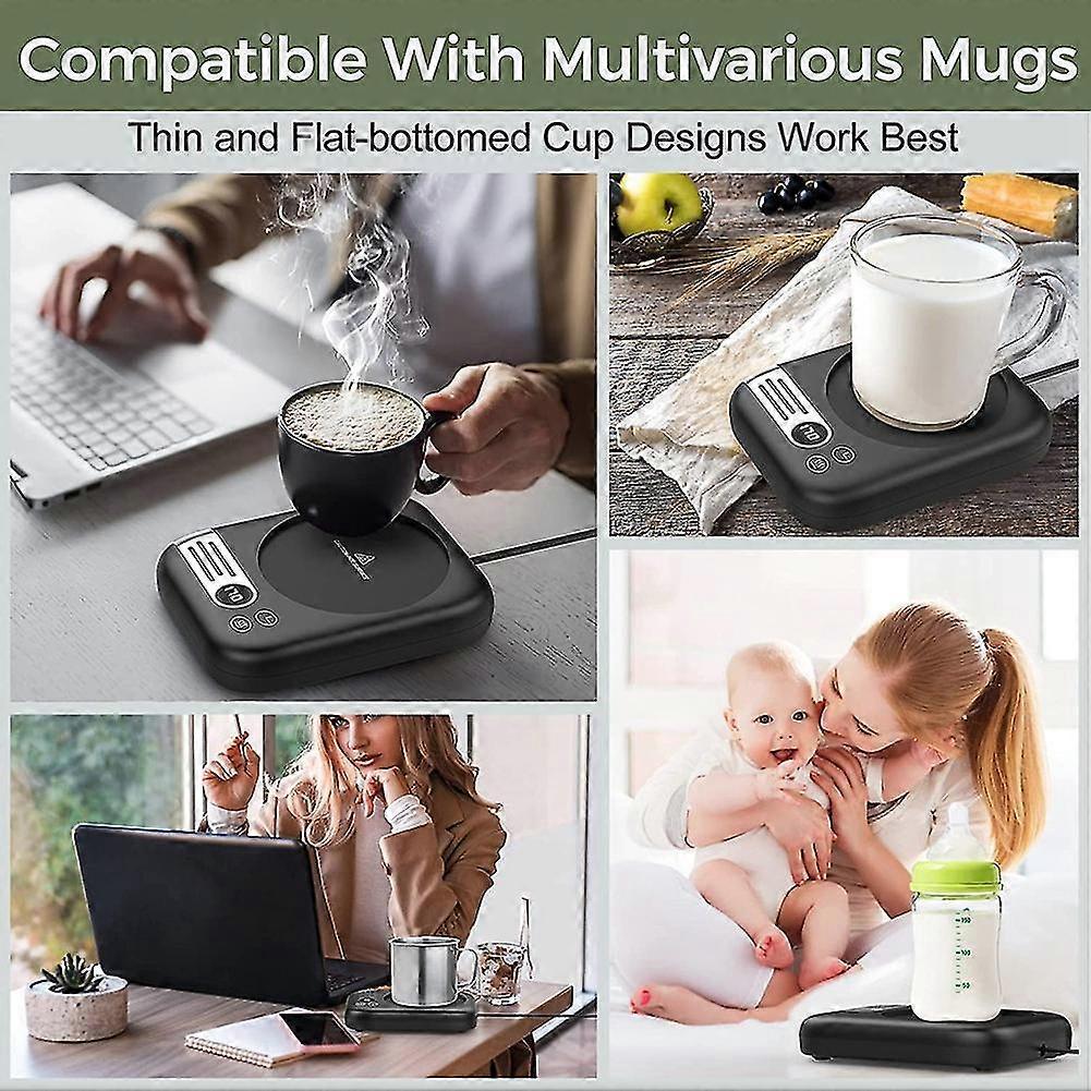 Coffee Mug Warmer for Desk with Auto On/Off Timer
