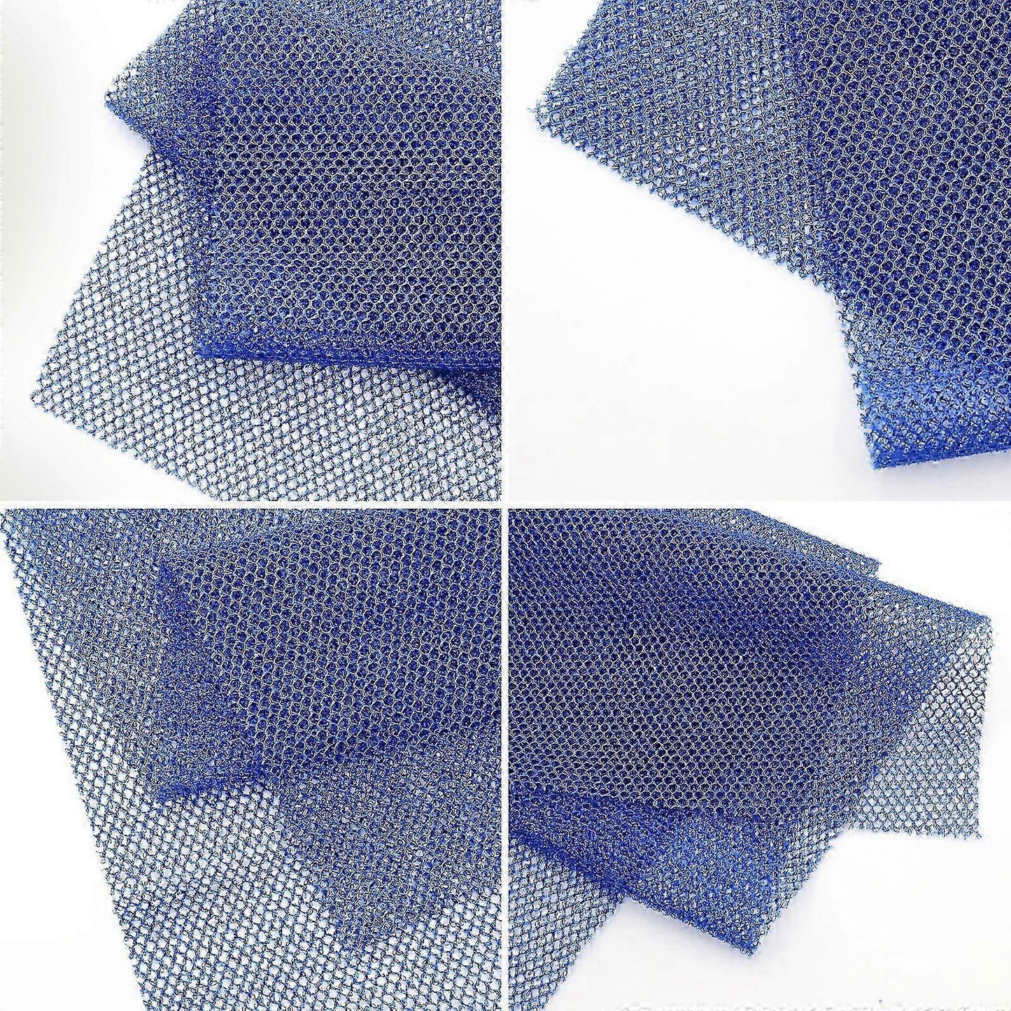 4pcs African Long Net Bath Sponge, Exfoliating Mesh Washcloth