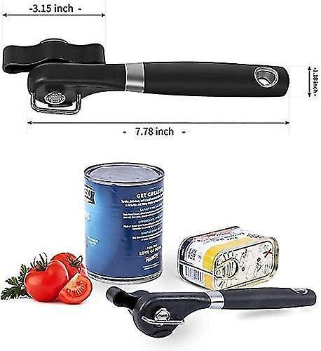 Professional Manual Can Opener, Heavy Duty Kitchen Tool for Restaurant & Home Use