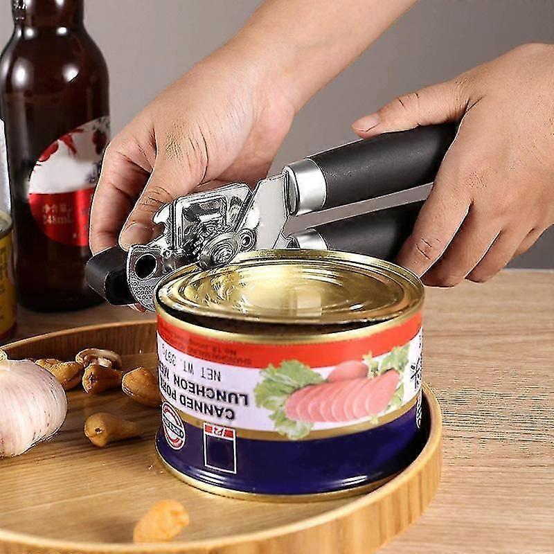 Handheld Manual Can Opener, Knob Design, Multifunction Kitchen Tool