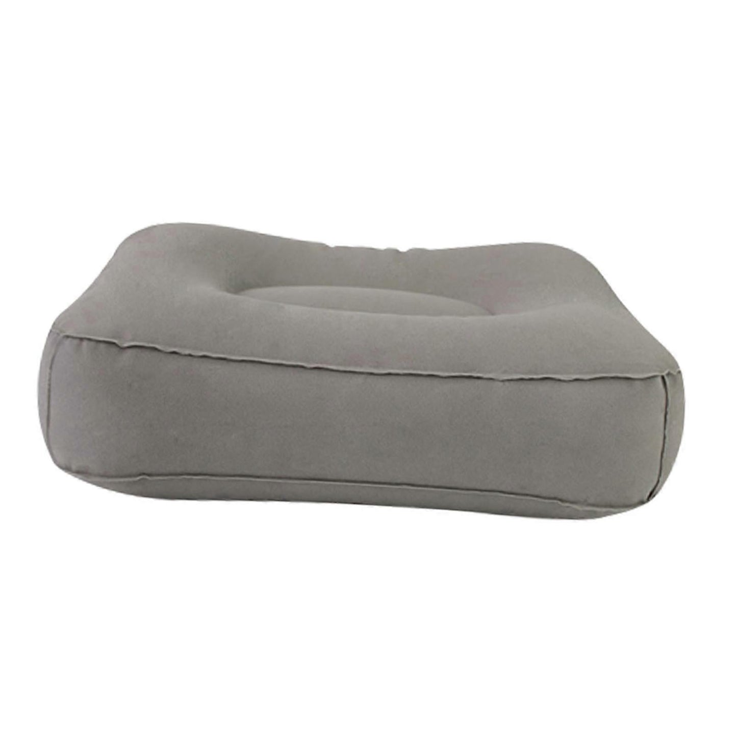 Inflatable Foot Rest Pillow, Flocking Leg Cushion for Travel