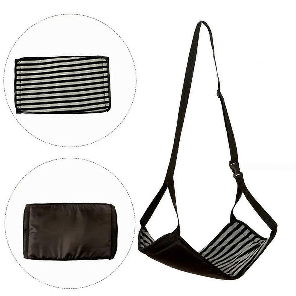 Black Plane Travel Foot Rest, 39*23cm, 1pc