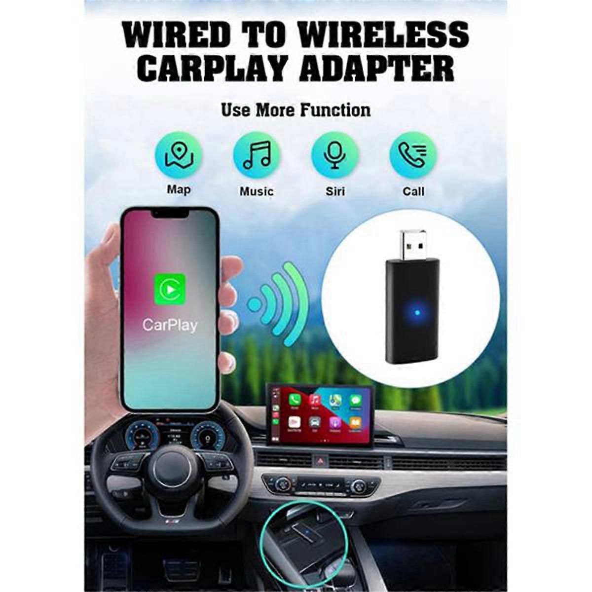 Wireless CarPlay Adapter, CarPlay Upgrade Dongle for Car Models