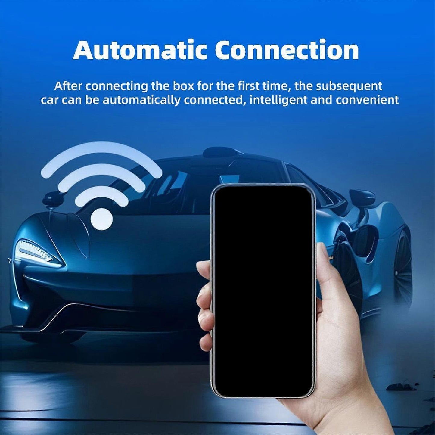 Wireless CarPlay Adapter, Plug & Play High-Performance Auto Dongle