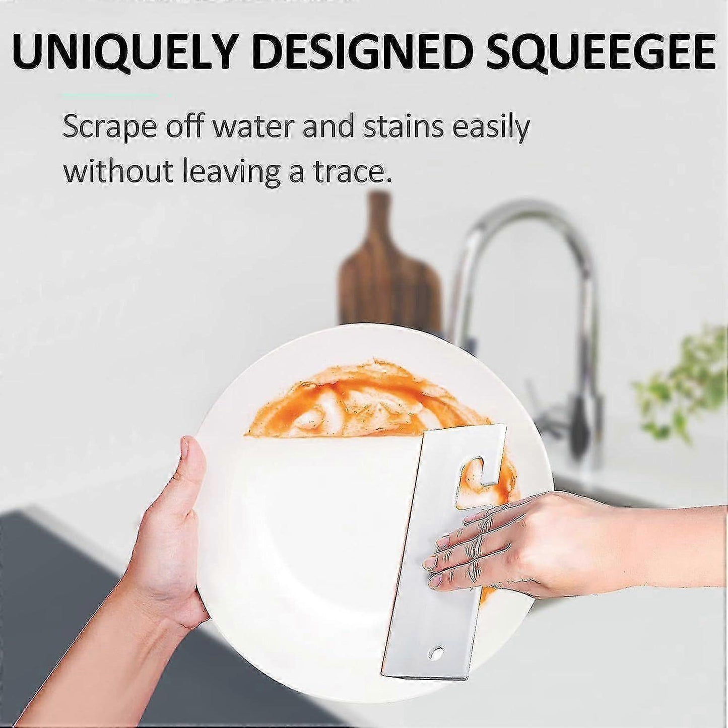 Small Shower Squeegee for Glass, Windows & Surfaces