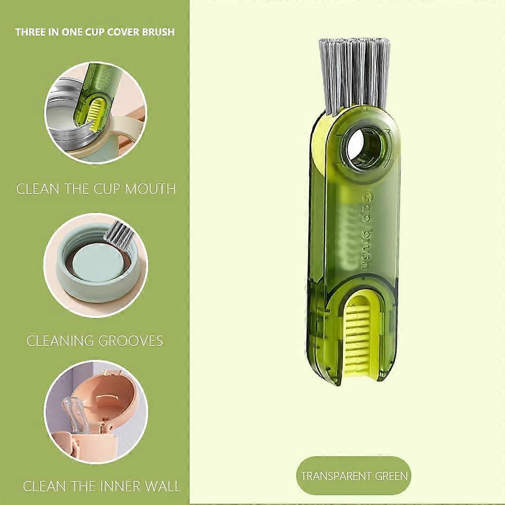 3-in-1 Multifunctional Cleaning Brush for Gaps & Bottles