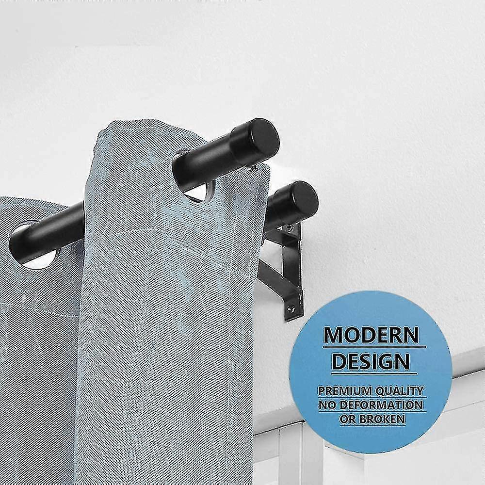 2pcs Small Curtain Rod Brackets, Curtain Rod Holders