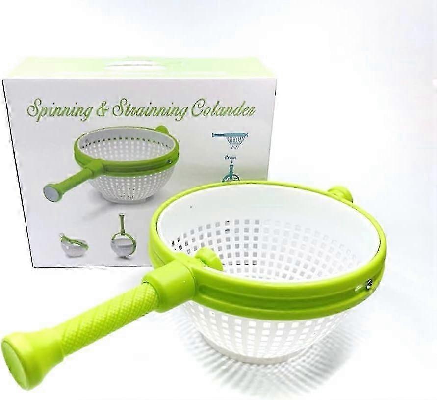 Collapsible Salad Spinner, 3 Quart Large Capacity Dryer