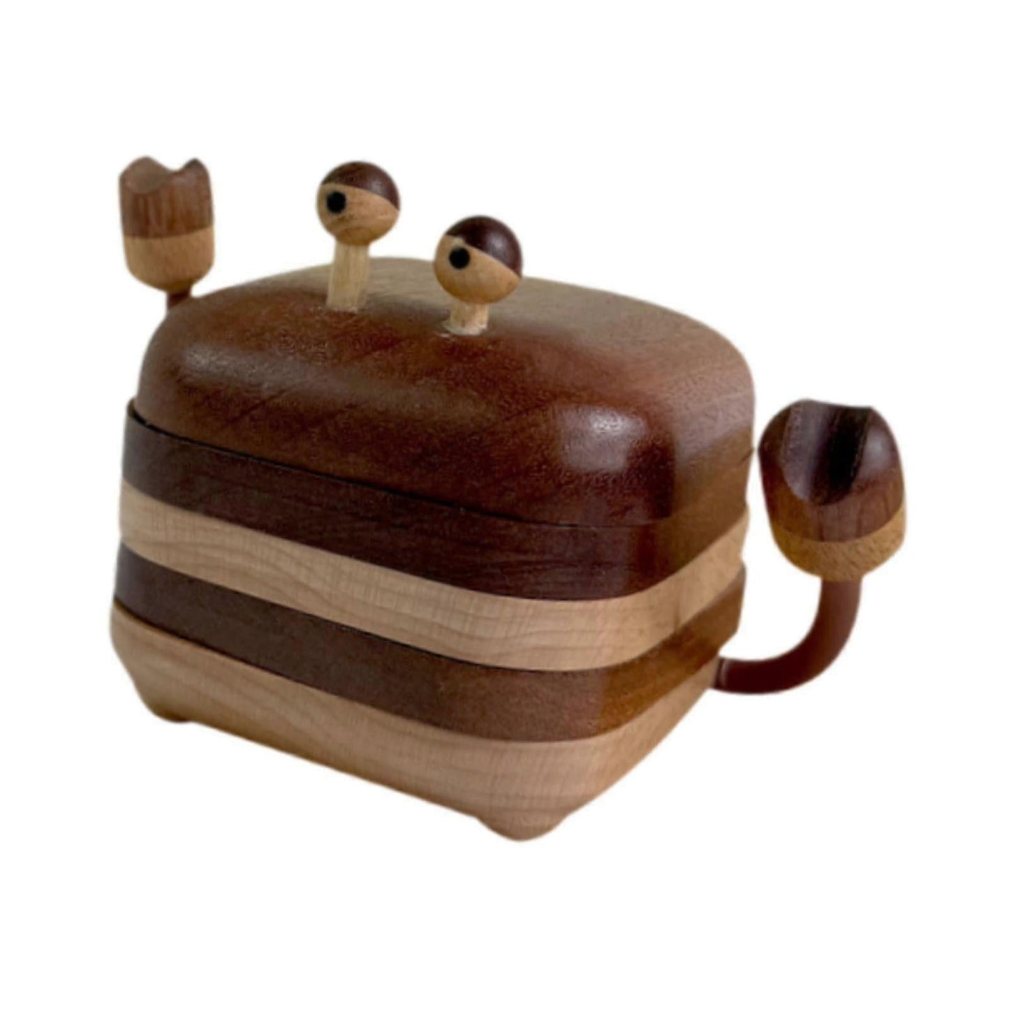 Wooden Square Drink Coasters for Kitchen Countertop Restaurant