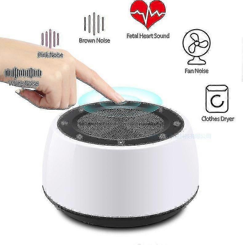 White Noise Machine with 16 Natural Sounds and Memory Function