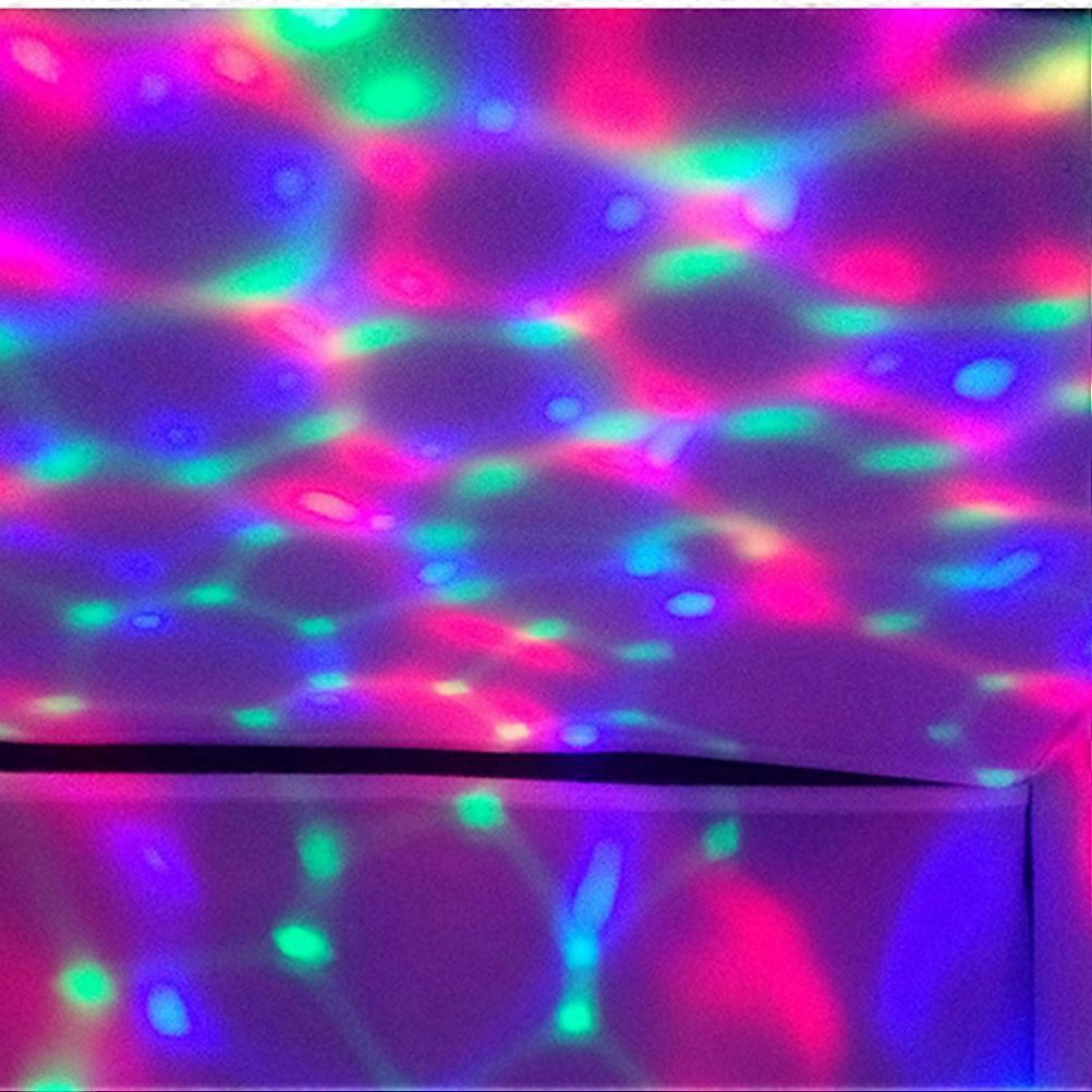 LED Rotating RGB Disco Party Light Bulb Multicolor Lamp