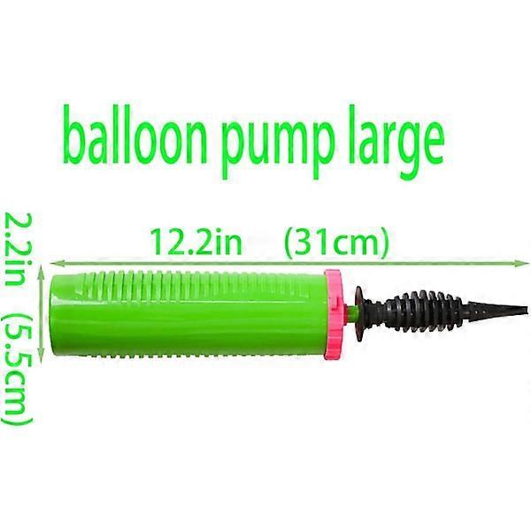 Balloon Pump Green Manual Double Action Hand Pump for Balloons