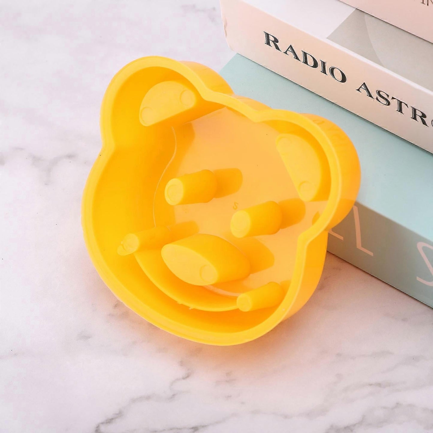1pcs Mini Bear Sandwich Cutter for Babies Bento Box
