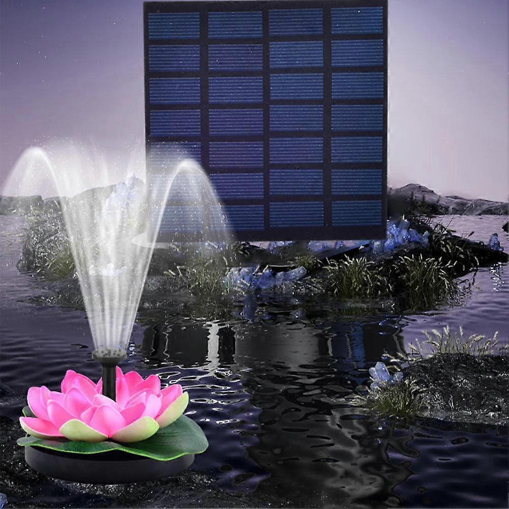 Solar Pond Fountain Solar Water Fountain for Bird Bath Garden