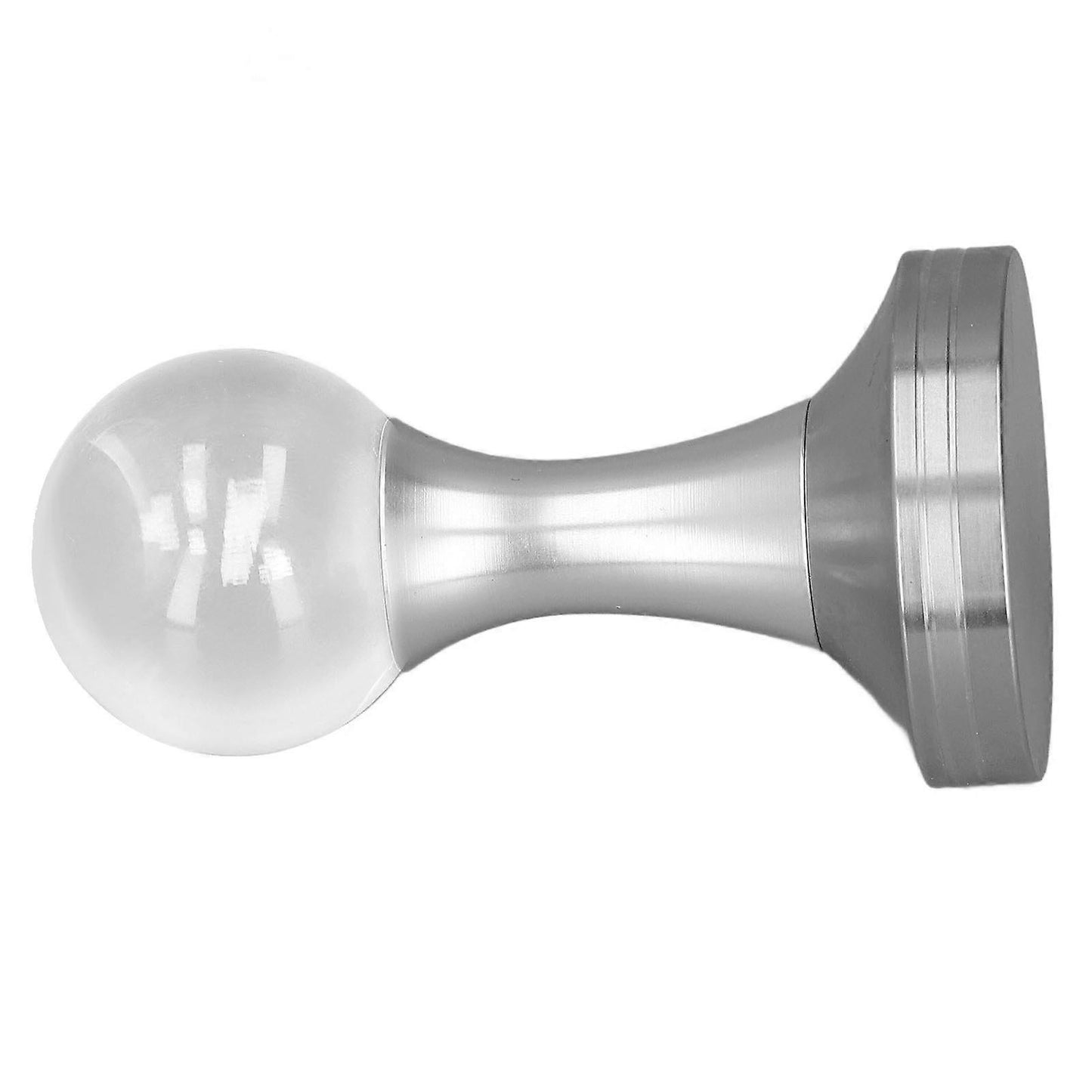 Crystal Ball Coffee Tamper Stainless Steel Espresso Tool 58x105mm Silver