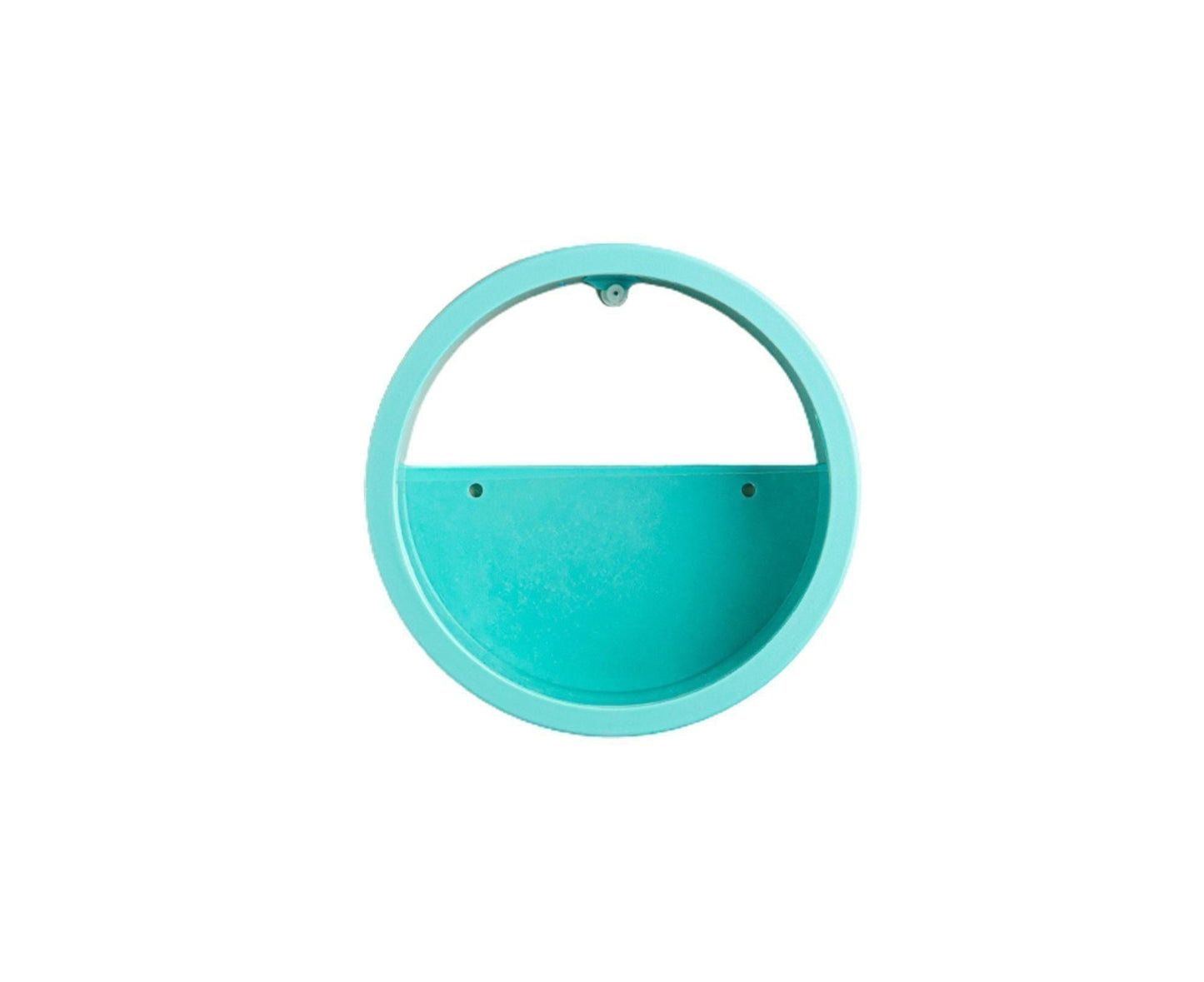 Succulent Planter Durable Decorative Leakproof Hanging Hydroponic Styles Pot for Balcony-Blue M