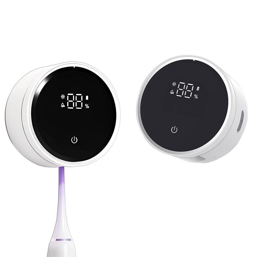 Wall Mounted Toothbrush Holder Electric Tooth Brush Cleaner with Auto Inductive for Bathroom