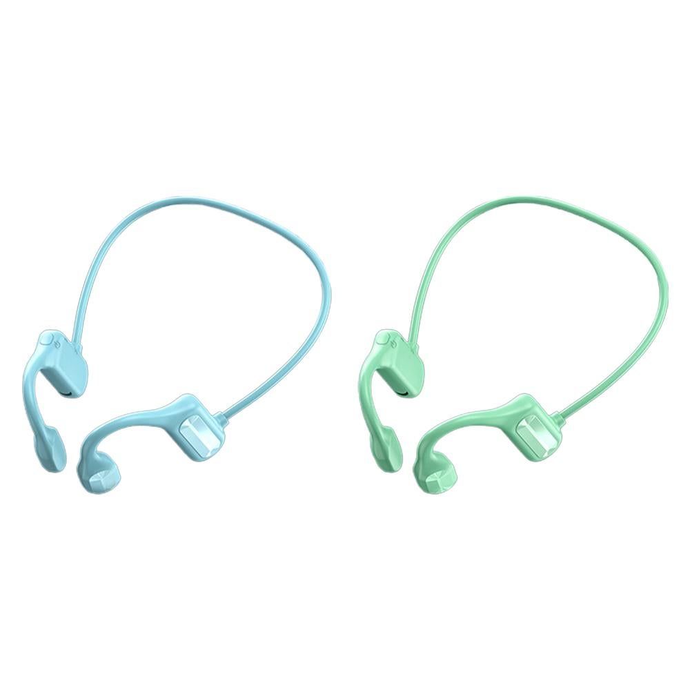 Bone Conduction Headphones Bone Conduction Bluetooth Earphones -Green