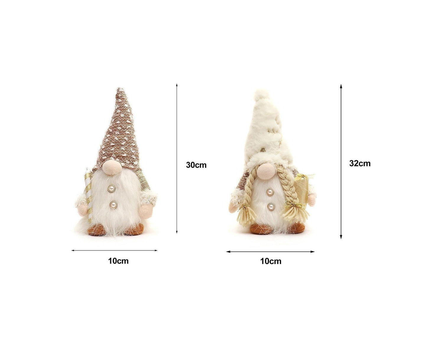 Xmas Doll Plush Luminous-Khaki