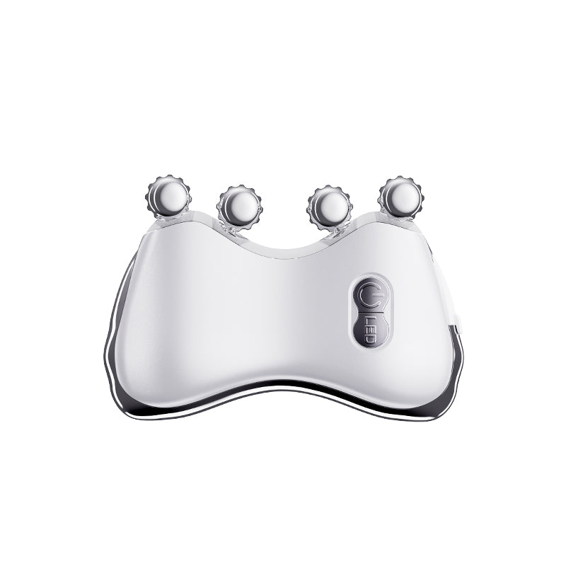 3D roller facial massager that combines massage, gua sha, and beauty treatments. Designed for facial lifting, skin firming, and anti-wrinkle.