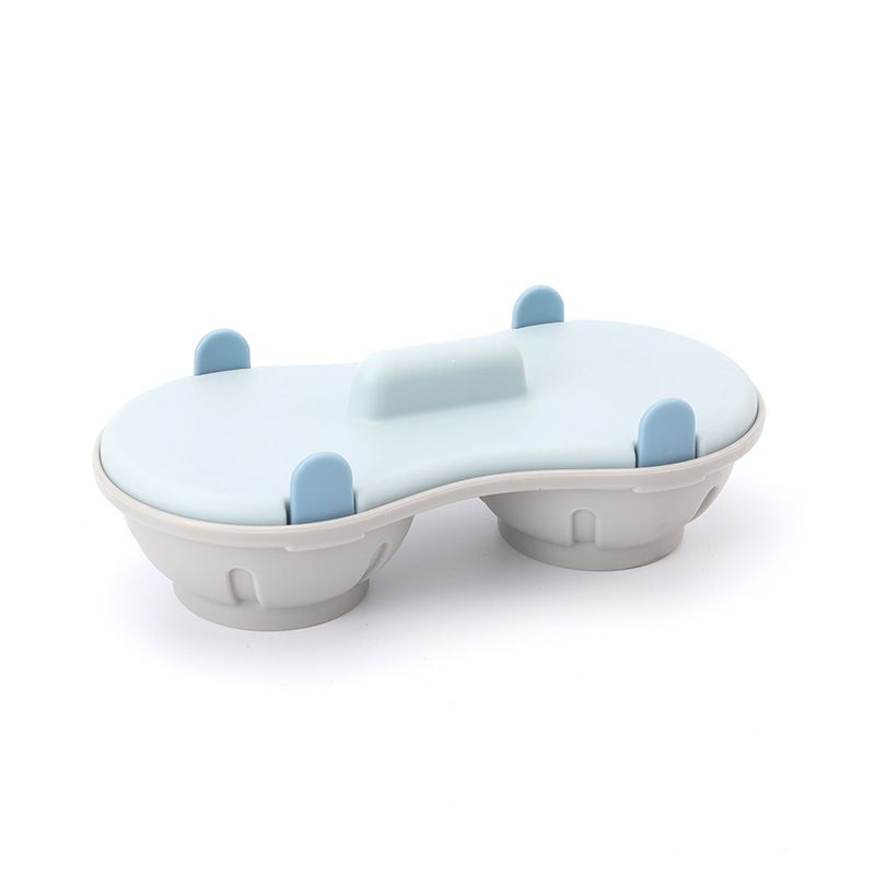 Microwave Egg Poacher – Egg Steamer Cooking Tool – Blue