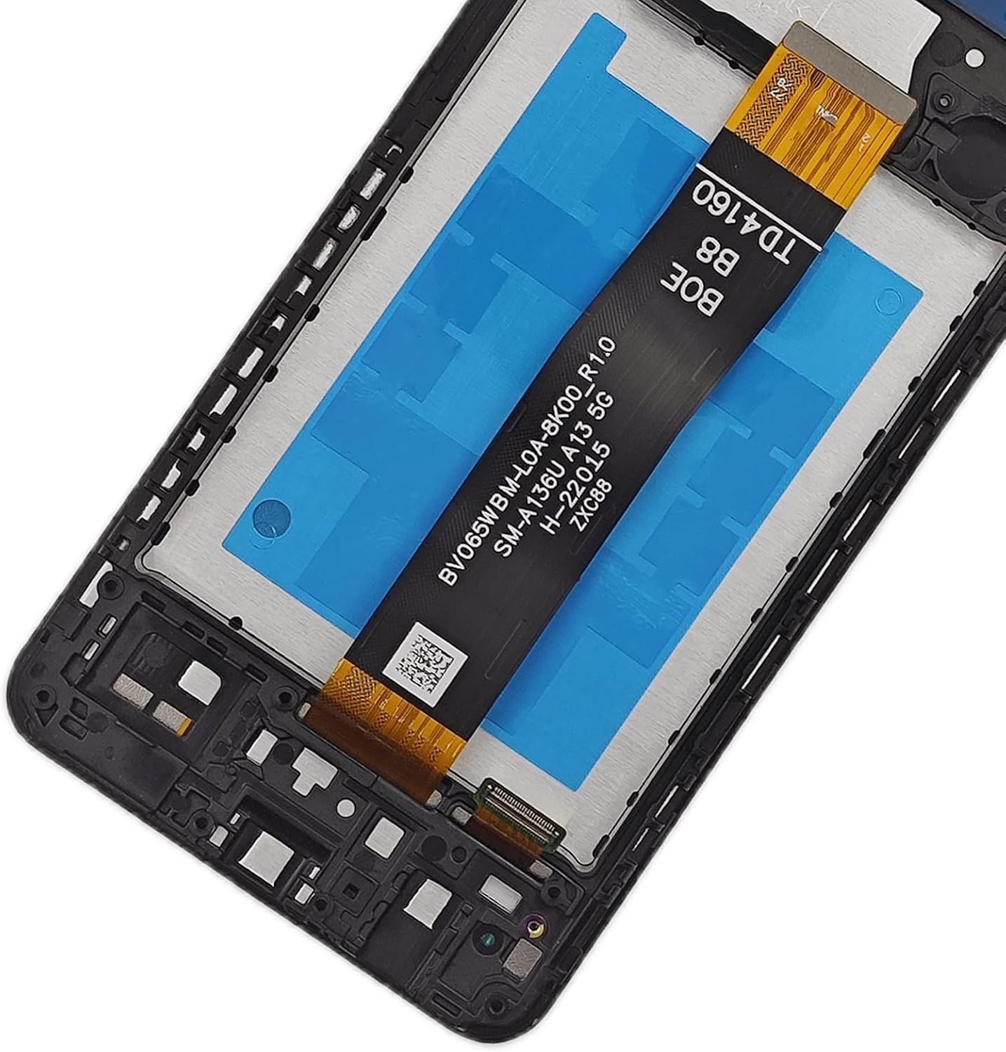 Samsung Galaxy A13 5G Screen Replacement, 6.5 Inch PLS LCD Touch Digitizer, Comes with Full Repair Tool Kit & Tempered Glass Protector for SM-A136U SM-A136U1 SM-A136W SM-S136DL SM-A136A