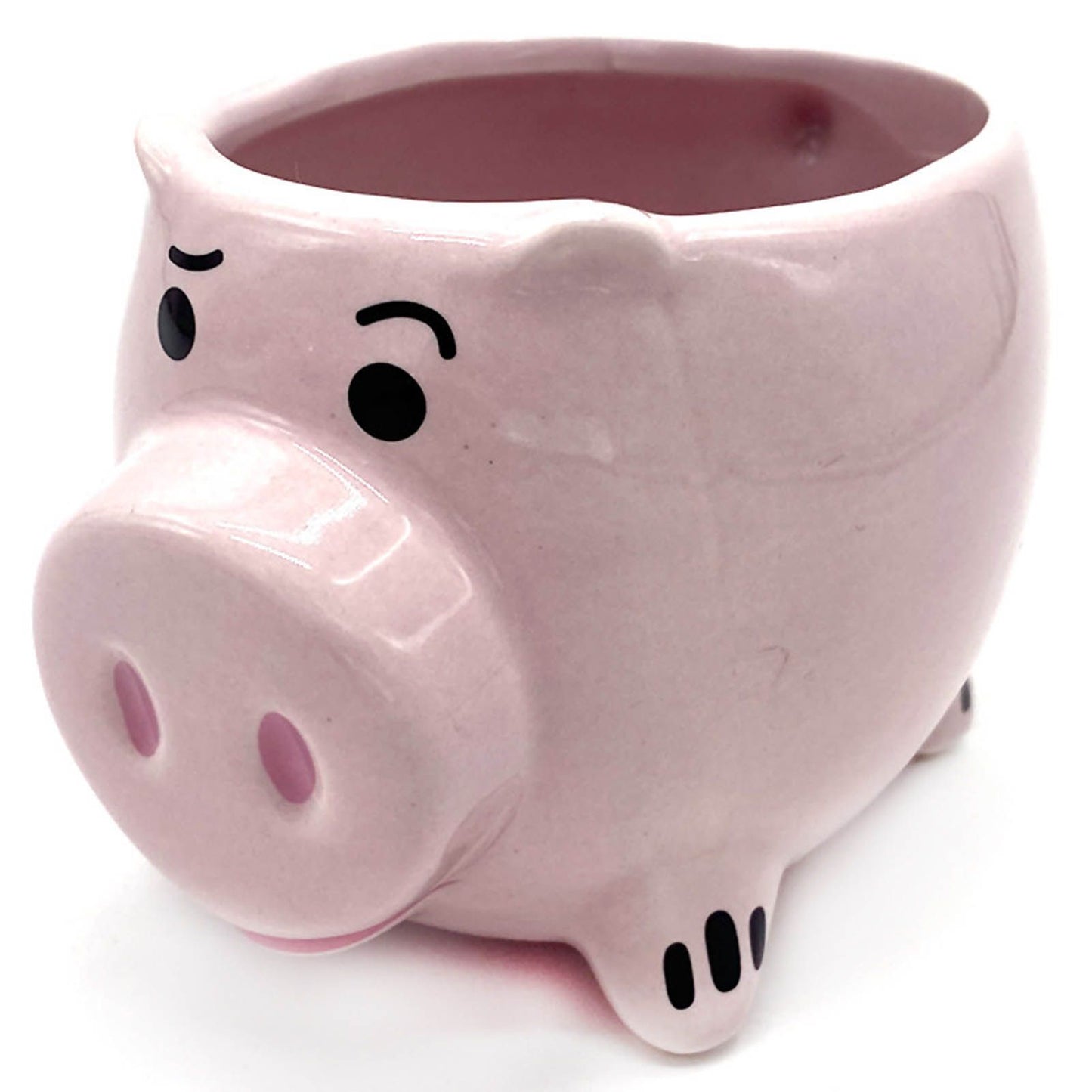 3D Pig Coffee Mug Novelty Pink Cute Pig Ceramic Coffee Tea Mug Funny Porcelain Water Cup for Home Indoor