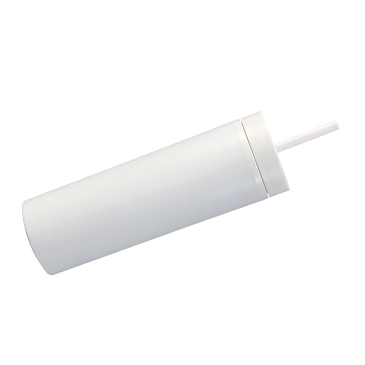 16oz Plastic Tumblers with Lids and Straws Frosting Matte Plastic Drinking Cups for Outdoor Sports White