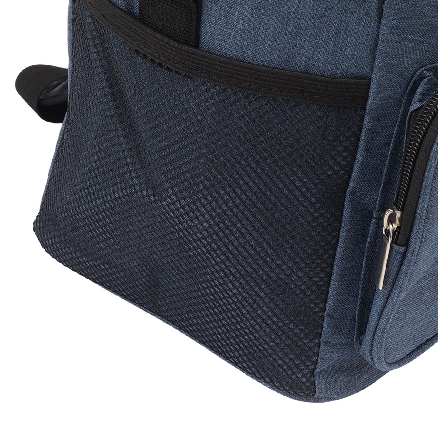 Lunch Bag 10L Collapsible Adjustable Strap Leakproof Portable Handle Insulated Lunch Bag for Camping Travel Beach Navy Blue