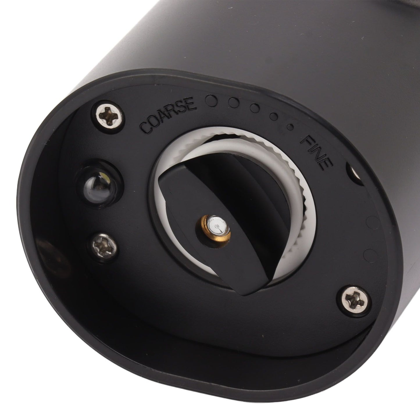 Electric Pepper Grinder Adjustable Coarseness USB Rechargeable Automatic Salt Mill with LED Light for Herb Spice Black
