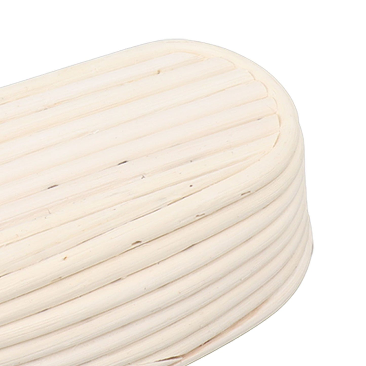 25cm Bread Proofing Basket Set Oval Natural Rattan Sourdough Proofing Basket Dough Scraper Cloth Liner Brush