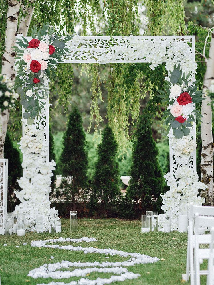 Wedding Arch Flower Gate For Outdoor Wedding