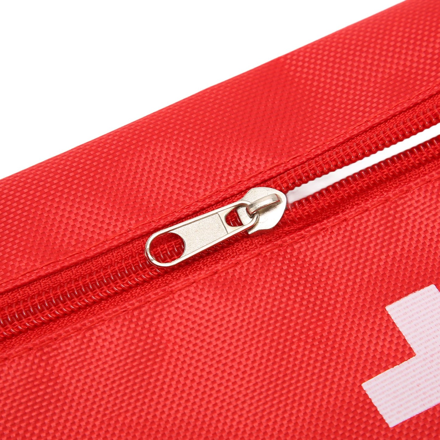 5Pcs/Set Potable Medicine Bag Empty Aid Case Rescue Pouch Waterproof Nylon Red for Home Outdoor Travel Large 25x16cm/9.84x6.3in