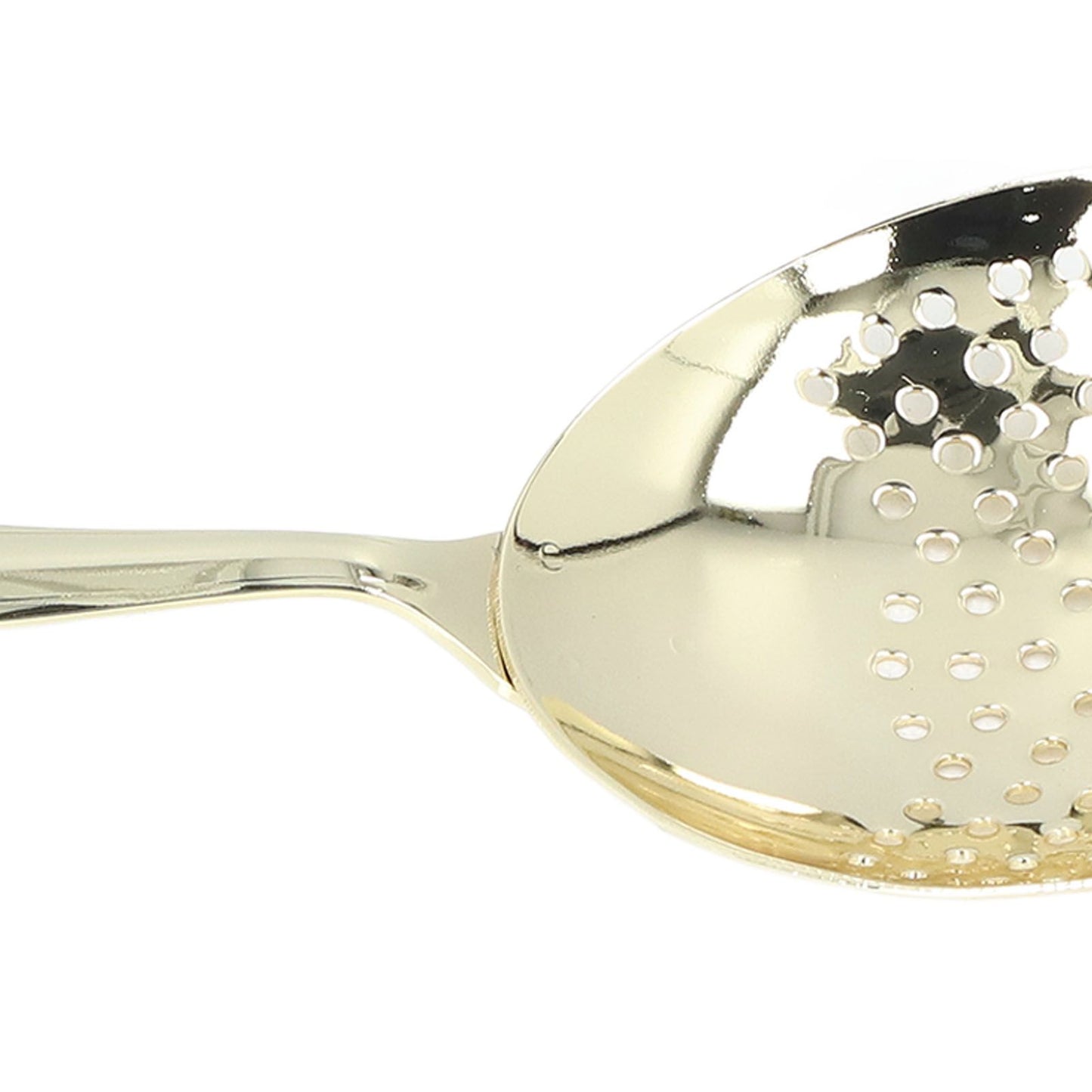 Cocktail Strainer Professional Stainless Steel Shell Cocktail Strainer for Bar Club Restaurant Gold