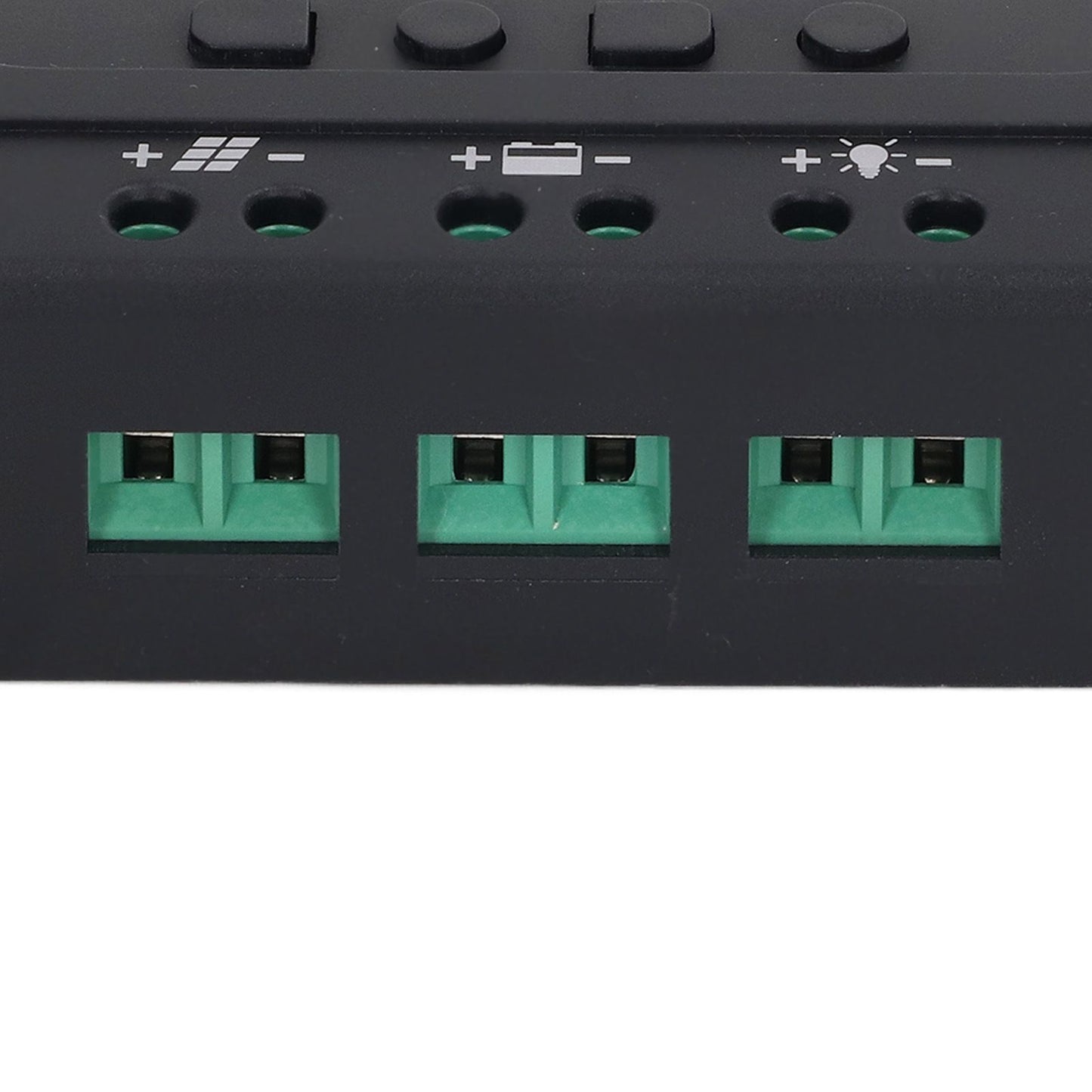 Solar Panel Controller 3 Stage PWM Charging Intelligent Microcontroller ABS Aluminum Plate 12V 24V Solar Charge Controller SEC10(10A)