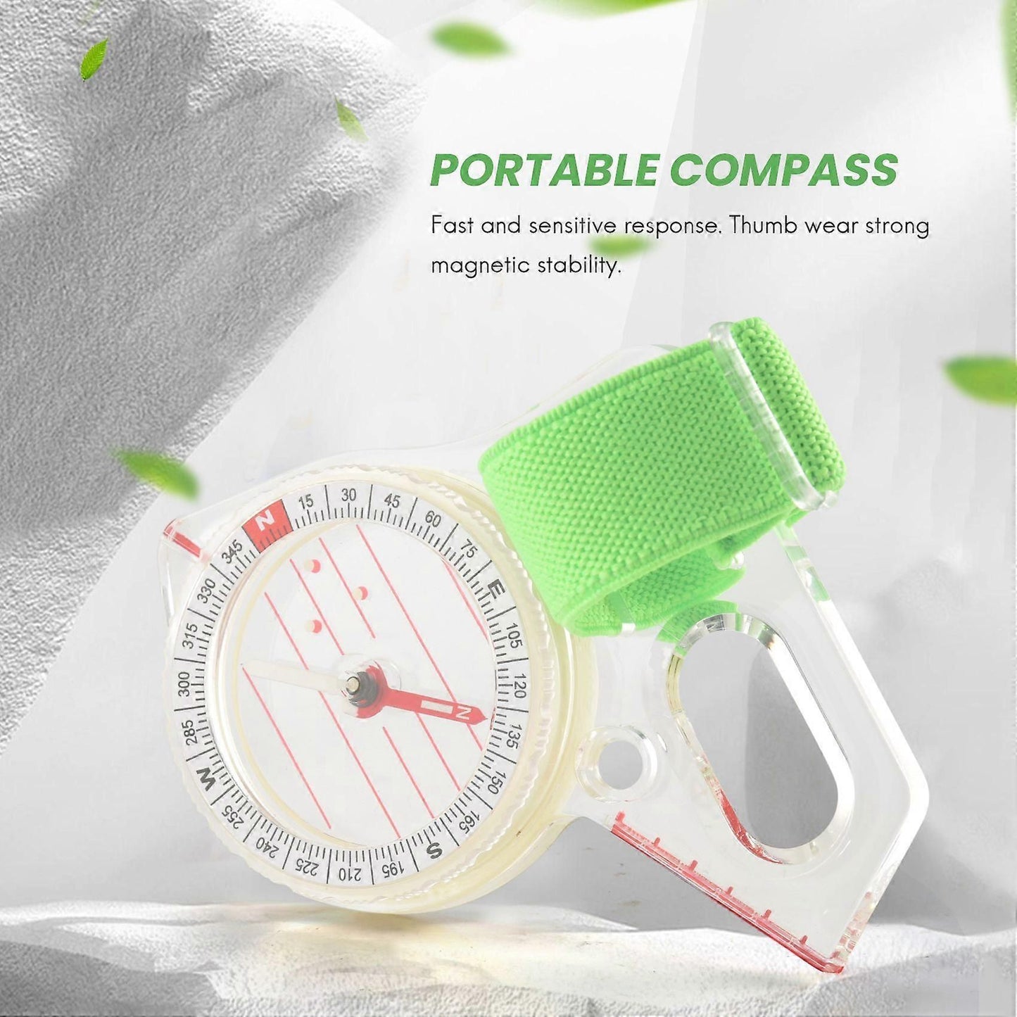Professional Outdoor Thumb Compass Competition Elite Direction Compass Portable Compass Map Scale