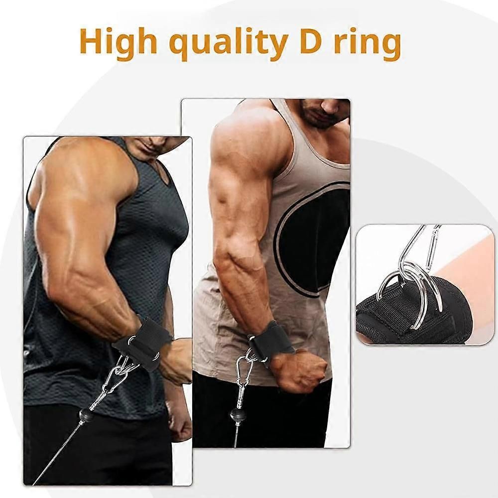 Weight Lifting Straps,Lifting Wrist Straps,With D-Rings,Wrist Wraps,Pull-Ups