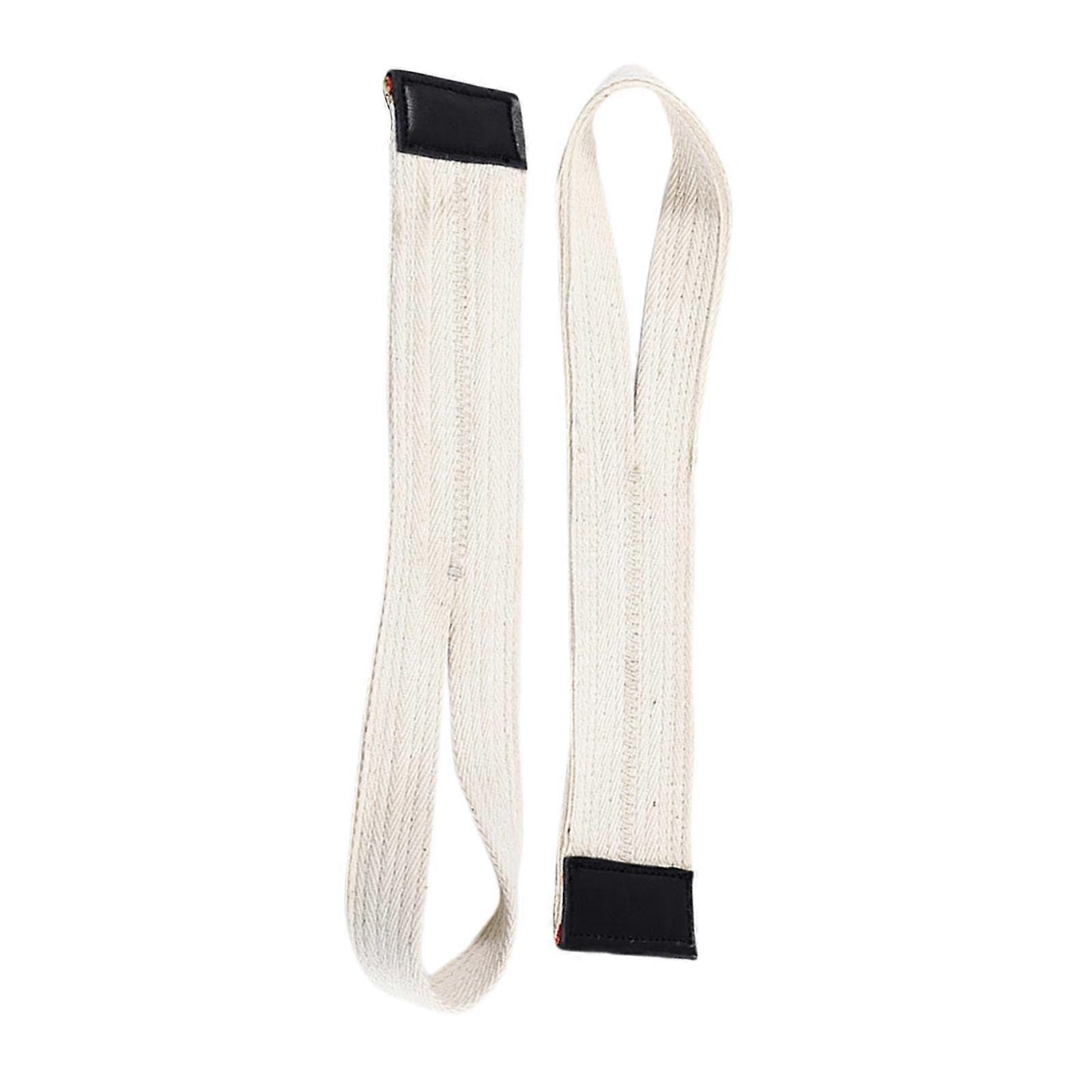 1 Pair Weightlifting Wrist Straps, Adjustable Lifting Straps for Gym Training, Deadlifts, Strength Training and Bodybuilding - White