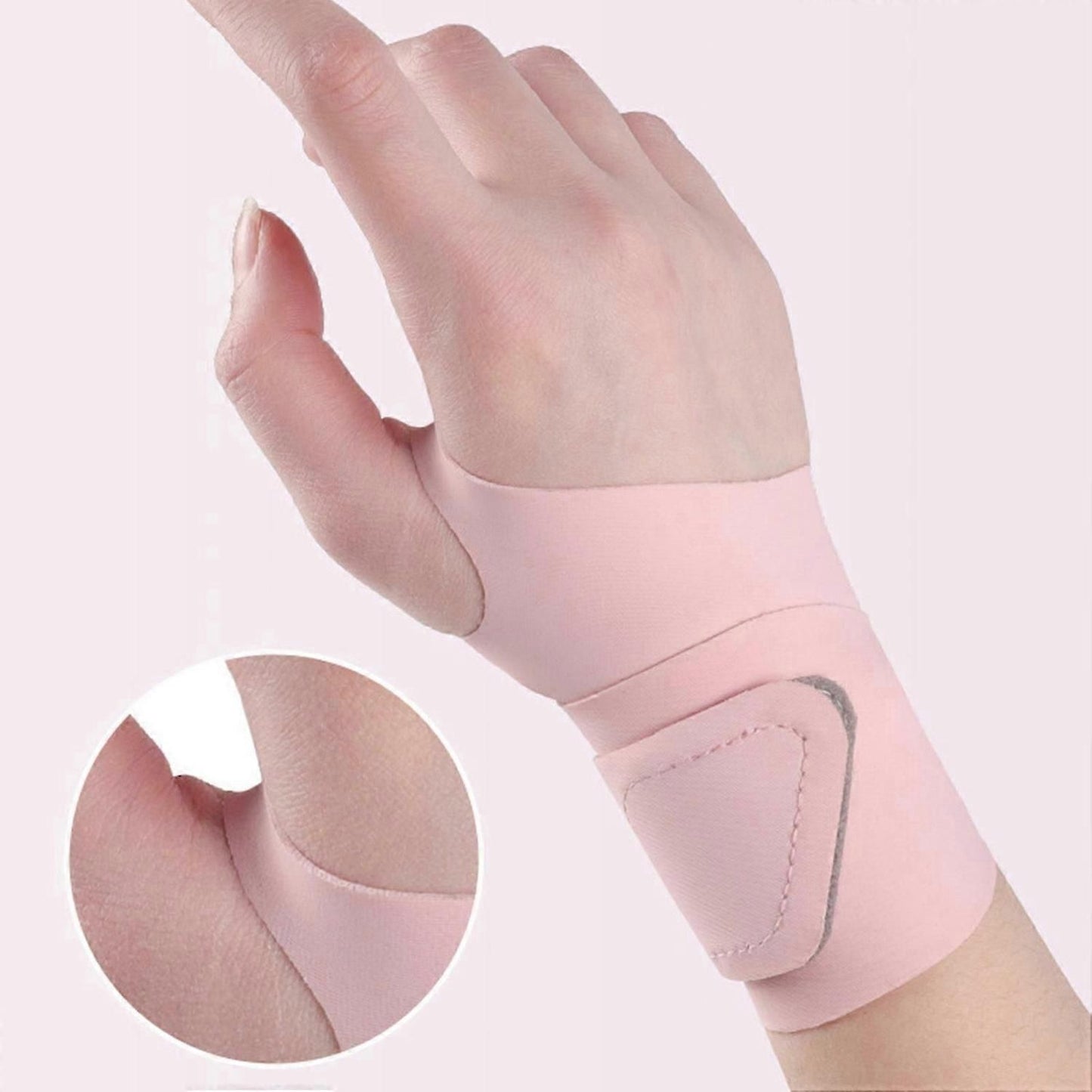 Adjustable Wrist Support Wrap, Breathable Wrist Brace for Fitness, Gym, Weightlifting, Sports Training & sports activities Prevention - Gray
