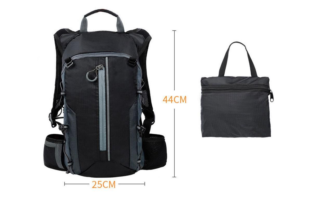 Small Daypack 10L Waterproof Bicycle Bag Backpack Ultralight Bike Water Bag for Women Men - Green